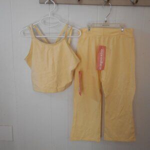 Capezio Pants Top & Legwarmers- Child Sm/Med/Lg NWTags